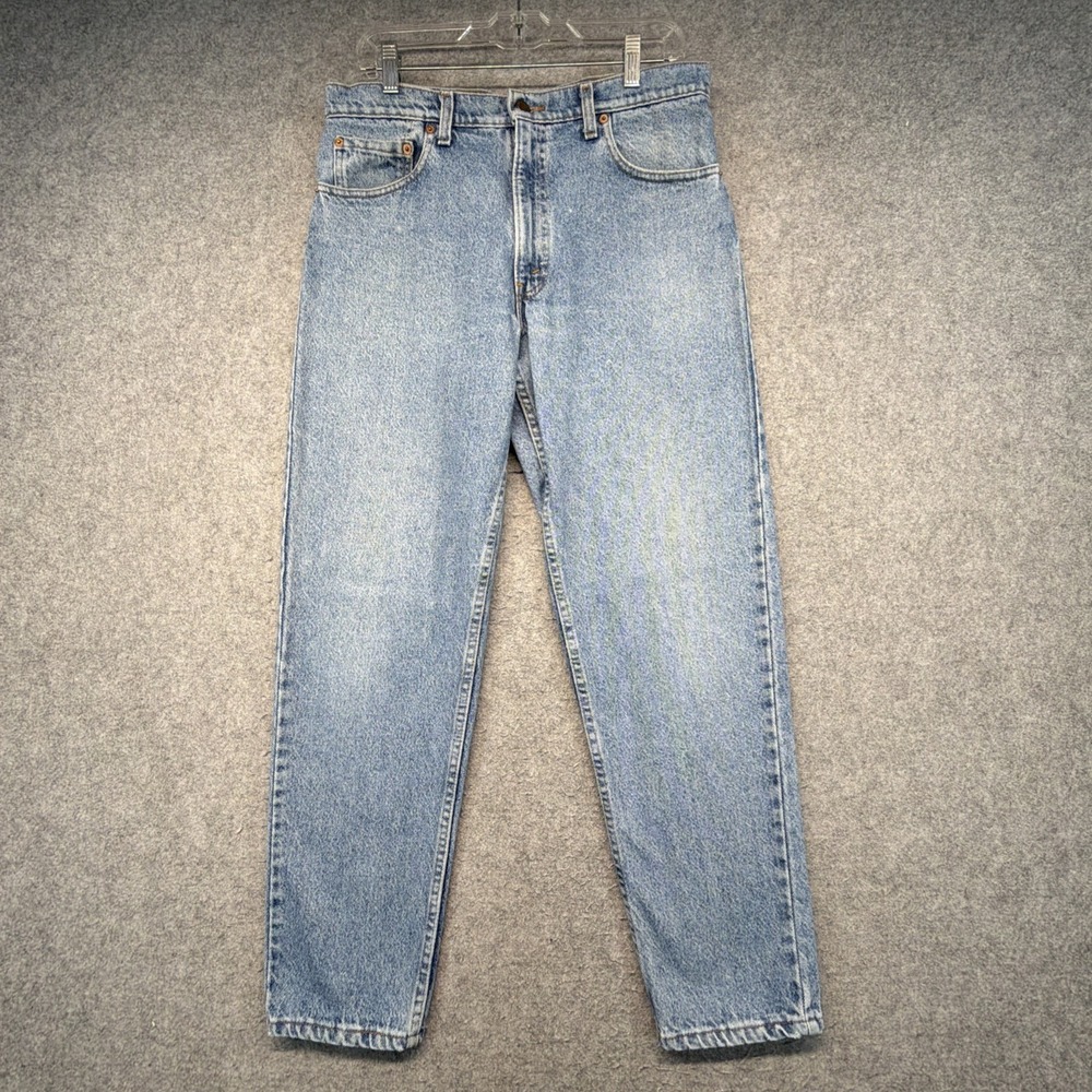 Vintage Levis 550 Jeans 34x30 (Fits 32x29) Straight Leg Made In USA 1990